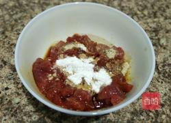 蒜苔炒牛肉的做法图解4