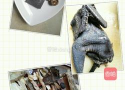 乌鸡阿胶汤的做法图解1