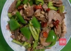 尖椒炒猪舌头的做法图解10