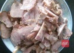 尖椒炒猪舌头的做法图解2