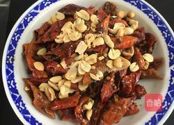 香酥辣椒，酒鬼花生的做法图解6