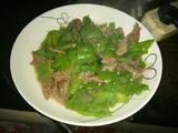 青椒炒牛肉