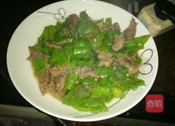 青椒炒牛肉的做法图解9