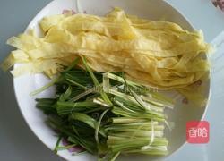 荠菜春卷的做法图解9