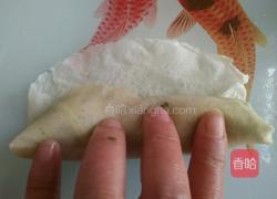 荠菜春卷的做法图解16