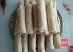 荠菜春卷的做法图解18