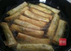 荠菜春卷的做法图解21
