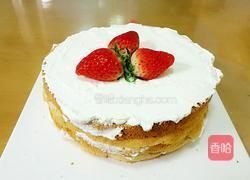 草莓裸蛋糕（八寸）的做法图解8
