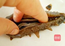 海参小米粥的做法图解2