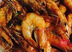 酱汁大虾的做法图解5