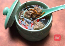 虫草罐罐汤的做法图解4