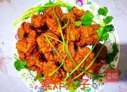 素炸丸子的做法图解3