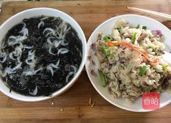 青椒肉粒炒饭的做法图解9