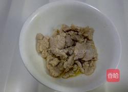 魔芋丝结蒜苔炒肉的做法图解5