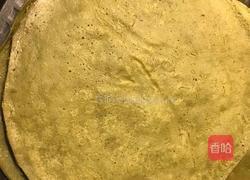 抹茶榴莲草莓芒果火龙果千层蛋糕的做法图解1