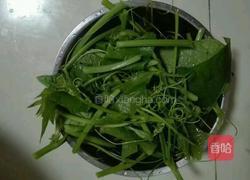 清炒佛手瓜叶的做法图解3