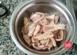 鱿鱼毛血旺的做法图解5