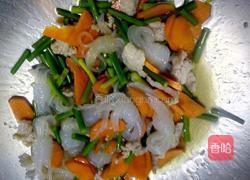 魔芋丝结蒜苔炒肉的做法图解10