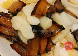 马蹄腊肉的做法图解4