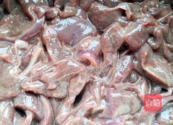 血皮菜炒猪肝的做法图解3