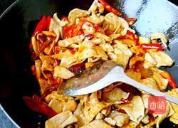 血皮菜炒猪肝的做法图解8