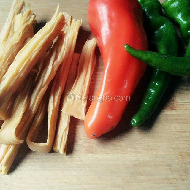 准备好主要食材