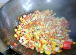 虾仁炒饭的做法图解3