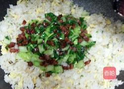 腊肠鸡蛋炒饭的做法图解9