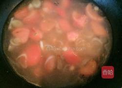 西红柿鸡蛋青菜疙瘩汤的做法图解5