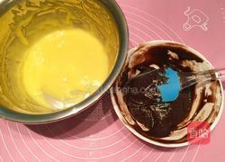 斑马纹双色戚风蛋糕(八寸)的做法图解10