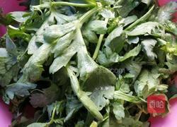 蒜蓉松蒿的做法图解1