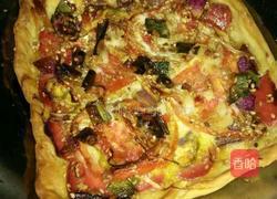 家庭自制披萨饼的做法图解5