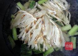 青菜鸡蛋烩饼的做法图解7