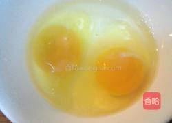 油菜炒鸡蛋的做法图解2