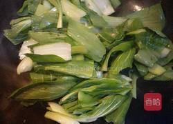 油菜炒鸡蛋的做法图解6