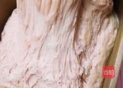 黑芝麻紫薯山药面包的做法图解6