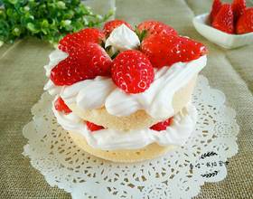 草莓裸蛋糕[图]