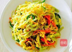 清炒三丝的做法图解5