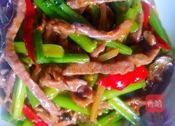 芹菜牛肉丝的做法图解8