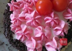 巧克力水果蛋糕的做法图解8