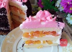 巧克力水果蛋糕的做法图解9