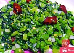 炝炒辣菜的做法图解8