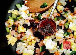 香辣蛋炒饭的做法图解6