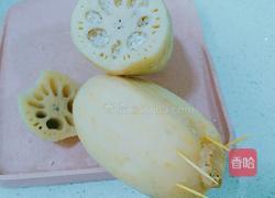 红糖糯米灌藕的做法图解4