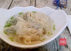 野猪肉荠菜馄饨的做法图解10