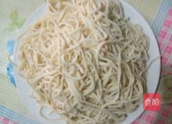 扁豆焖面的做法图解1
