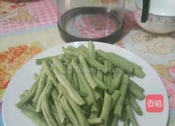 扁豆焖面的做法图解2