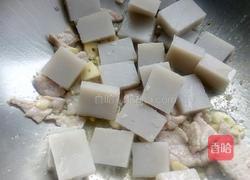 油菜粉坨炒肉的做法图解6