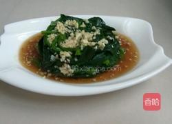 蒜蓉醋汁菠菜的做法图解7
