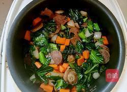腊肠菜饭的做法图解4